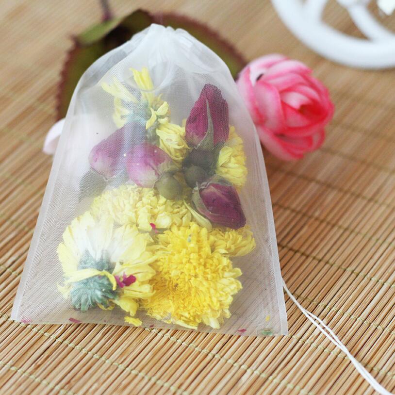 Chamomile Tea - 50 шт./лот, пустой чайный пакетик, нейлоновый